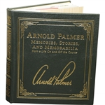 Arnold Palmer Signed Leather Collectors Edition Arnold Palmer: Memories, Stories, & Memorabilia JSA ALOA