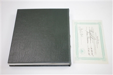Arnold Palmer Signed Leather Collector's Edition 'Arnold Palmer: Memories, Stories, & Memorabilia' JSA ALOA