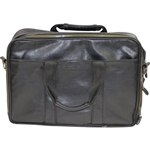 1999 PGA Championship at Medinah Deluxe Leather Travel Bag/Case - Tiger Win