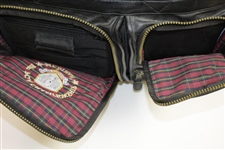 1999 PGA Championship at Medinah Deluxe Leather Travel Bag/Case - Tiger Win