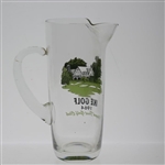 1964 'Ike Golf' Winged Foot Golf Club Clubhouse Glass Pitcher