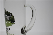 1964 'Ike Golf' Winged Foot Golf Club Clubhouse Glass Pitcher