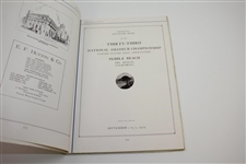 1929 US Amateur Championship at Del Monte G&CC Program - Harrison Johnston Winner