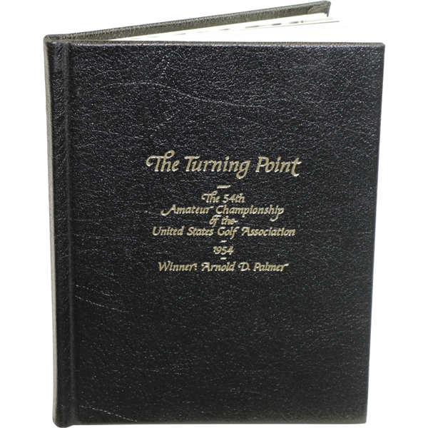 1983 'The Turning Point' 54th Amateur Championship Won by Arnold Palmer Commemorative Book