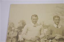 Original 1935 Bobby Jones, Ed Dudley, Dick Metz, & Ky Laffoon 11x14 Tony Sheehan Double Weight Photo
