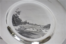 1961 Pine Valley Golf Club George Arthur Crump Memorial Tournament Sterling Silver Plate