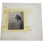 Henry Cotton's Personal Back Stamped Old Tom Photo Used in Book - Book Has Hand-Written Notes