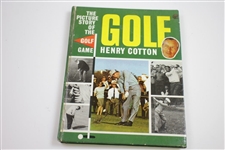 Henry Cotton's Personal Back Stamped Old Tom Photo Used in Book - Book Has Hand-Written Notes