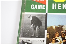 Henry Cotton's Personal Back Stamped Old Tom Photo Used in Book - Book Has Hand-Written Notes