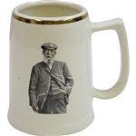1960 Old Tom Morris Porcelain Old Golf Masters Series Mug/Stein by Delano Studios