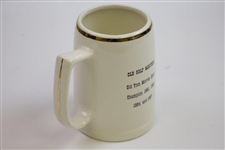 1960 Old Tom Morris Porcelain 'Old Golf Masters' Series Mug/Stein by Delano Studios