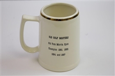 1960 Old Tom Morris Porcelain 'Old Golf Masters' Series Mug/Stein by Delano Studios