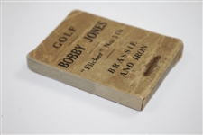 'Golf Shots' by Bobby Jones Flicker Book No. 11b - Brassie and Iron Shots