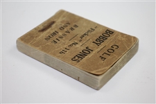 'Golf Shots' by Bobby Jones Flicker Book No. 11b - Brassie and Iron Shots