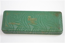 Vintage Sterling Silver Lambert Bros. 'The Reddy Tee' 2-Tee Set with Chain in Original Box