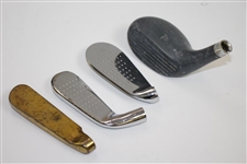 1940's Jakosky Trija Golf Club Single Shaft with 4 Interchangeable Heads - In Original Case