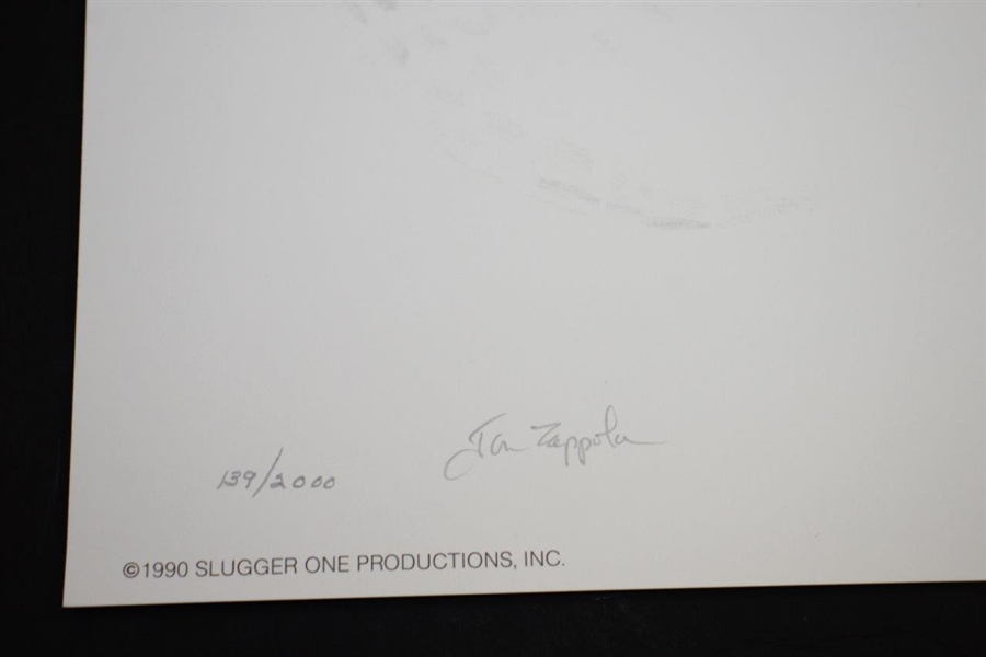 Sam Snead Signed 18x24 Ltd Ed Zappola Print #139/2000 JSA ALOA
