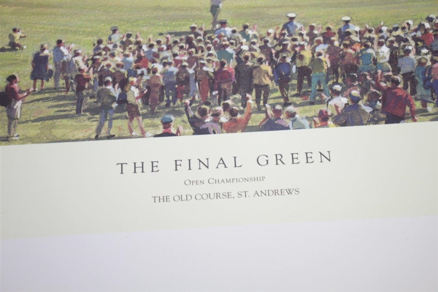 'The Final Green' Open Championship at St Andrews Print 43/400 Signed by Artist Arthur Weaver