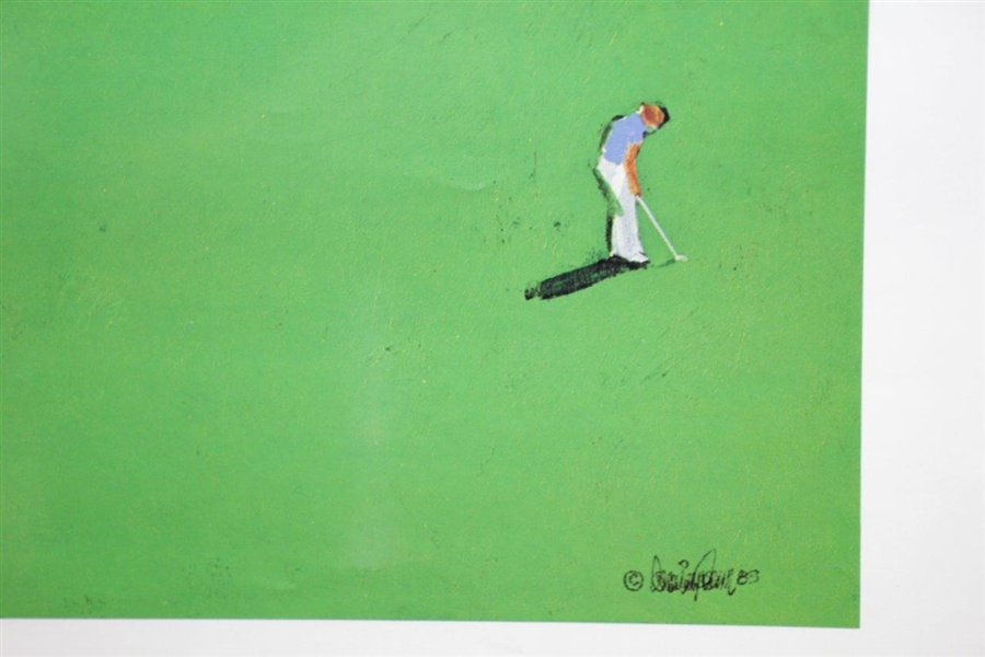 1983 Manufacturers Hanover Westchester Classic at Westchester Country Club Poster - Seve Win