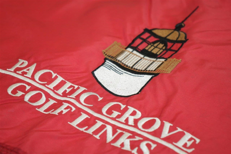 Pacific Grove Links Embroidered Course Flown Red Flag