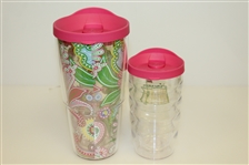 'Family Set' Of Masters Tervis Tumblers - Two 24 oz. Tumblers & Two 10 oz. Tumblers