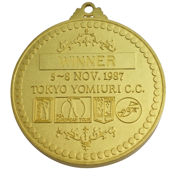 Mark Calcavecchia's 1987 Kirin Cup World Championship of Golf Champions Medal
