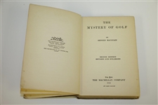 1912 'The Mystery of Golf' Book By Arnold Haultain 2nd Edition - A Literary Classic