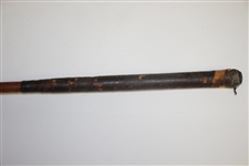 Nicholls Special Smooth Face Nickel Plate Cleek with 105 Shaft Stamp