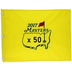Fifty 2017 Masters Tournament Official Embroidered Flags (50)