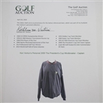Ken Venturi's Personal The President's Cup Windjacket - 2000 Captain