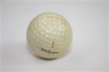 Ken Venturi's Personal Billy Casper Personal 'Billy Casper' Autograph Logo Golf Ball