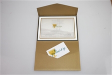 Ken Venturi's Personal 2009 The President's Cup Invitation, Badges, Program, & more