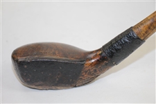 The Spalding A.G. Driver with Leather Face Insert & Brass Sole Plate