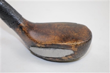 The Spalding A.G. Driver with Leather Face Insert & Brass Sole Plate