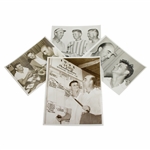 Four Original Photos of Rod Munday, Fred Hawkins, Tony Manero, & Fred Haas at 1948 Reading Open