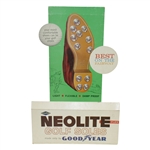 Classic GoodYear Neolite Flex Golf Shoes Point of Sale Advertisement