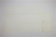 Ken Venturi's Personal 1965 Signed Letter from Joe Dye - Recovery/Religion Content 