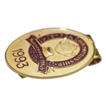Ken Venturi's Personal 1993 PGA Championship at Inverness Club Money Clip
