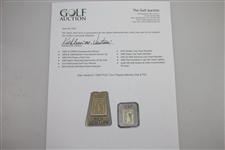 Ken Venturi's 1992 PGA Tour Players Money Clip & Pin