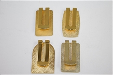 Ken Venturi's 2003, 2004, 2005 & 2006 PGA Tour Players Money Clips