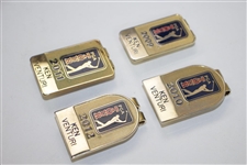 Ken Venturi's 2009, 2010, 2011, & 2012 PGA Tour Players Money Clips
