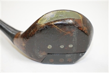 No Name Wood Socket Head Driver with Lined Face - Crawford Co. McGregor Shaft Stamp