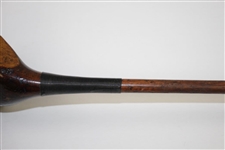 No Name Wood Socket Head Driver with Lined Face - Crawford Co. McGregor Shaft Stamp