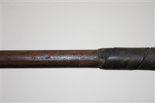 No Name Wood Socket Head Driver with Lined Face - Crawford Co. McGregor Shaft Stamp