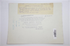 1933 US Open at North Shore GC Wire Photos - Johnny Goodman & Ralph Guldahl