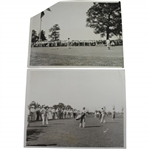 1933 US Open at North Shore GC Wire Photos - Johnny Revolta & Johnny Farrell
