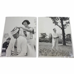 1933 US Open at North Shore GC Wire Photos - Wiffy Cox & Joe Kirkwood