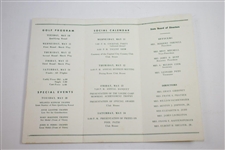 Women's State Golf Championship Programs/Guides - 1935 (Kentucky), 1958-1962-1965-1966 (Florida)