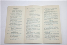 Women's State Golf Championship Programs/Guides - 1935 (Kentucky), 1958-1962-1965-1966 (Florida)