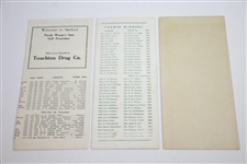 Women's State Golf Championship Programs/Guides - 1935 (Kentucky), 1958-1962-1965-1966 (Florida)